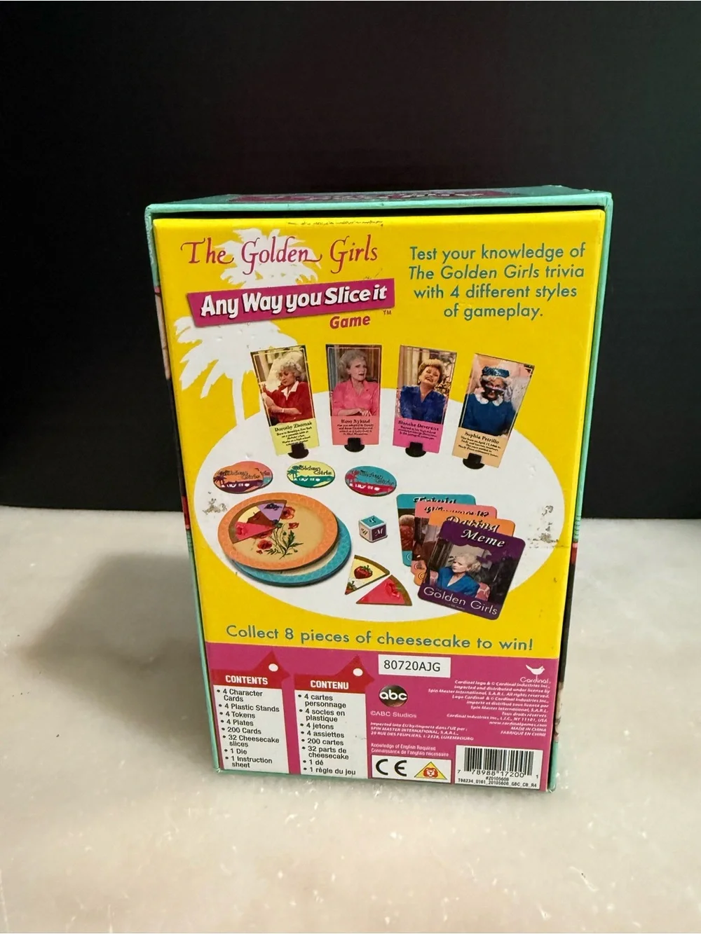 The Golden Girls Any Way You Slice It Board Game by Cardinal
